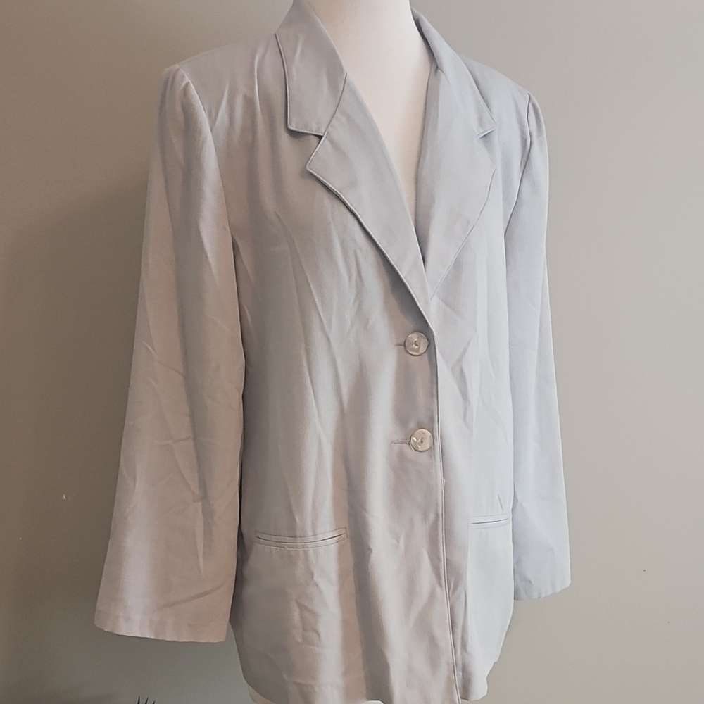 90's Vintage Sag Harbor Oversized Lightweight Blazer